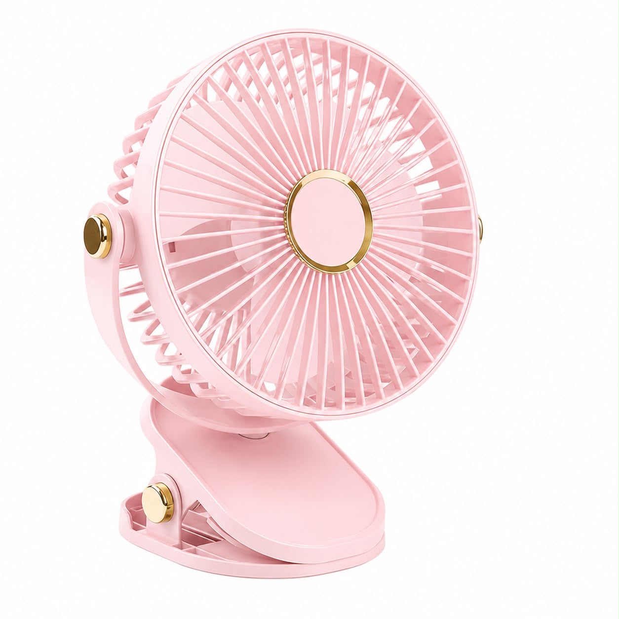 Ventilateur à clip rechargeable